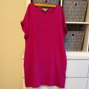 HOT pink Tunic Dress